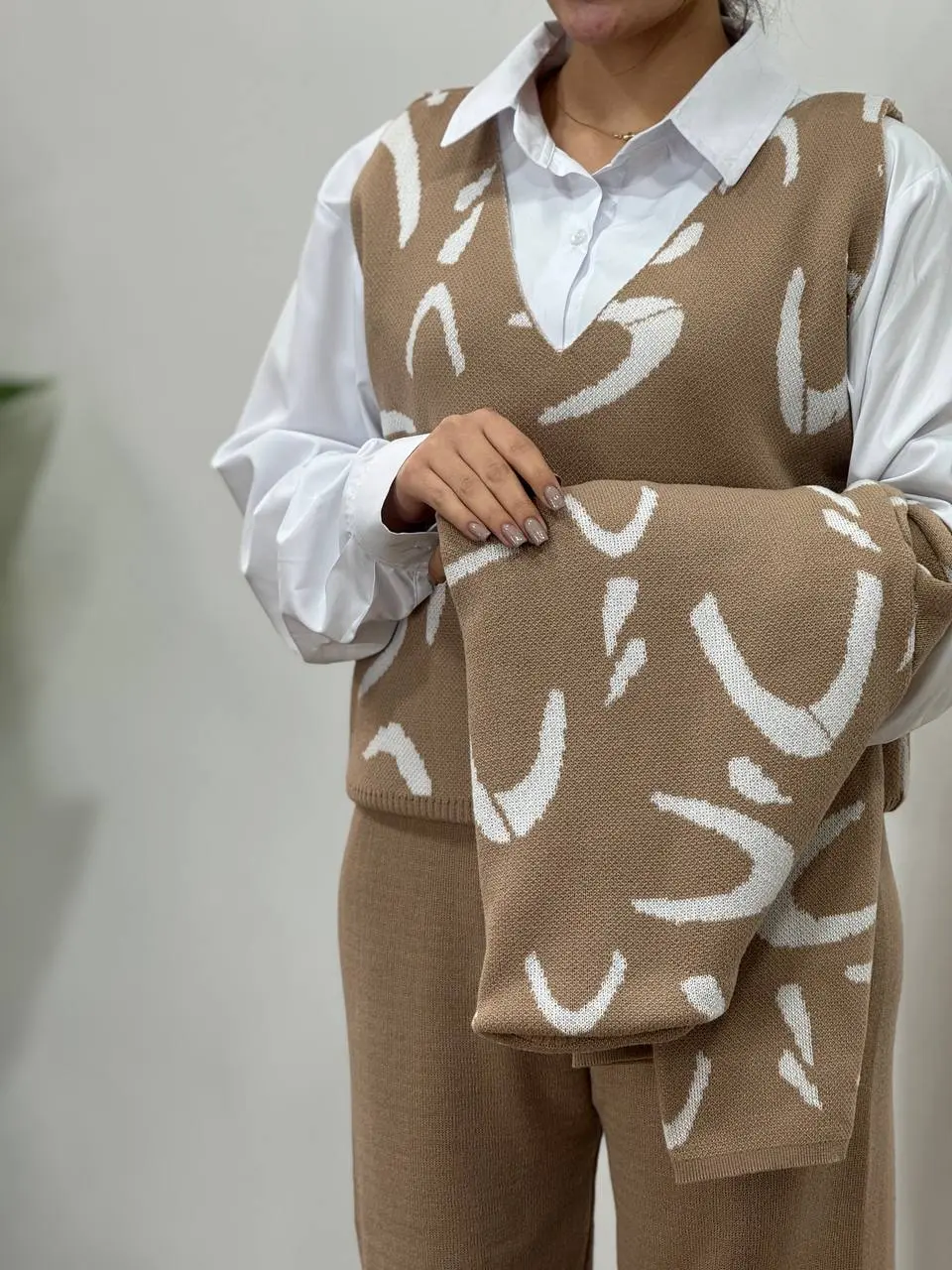 ست سه تیکه بافت روشنا